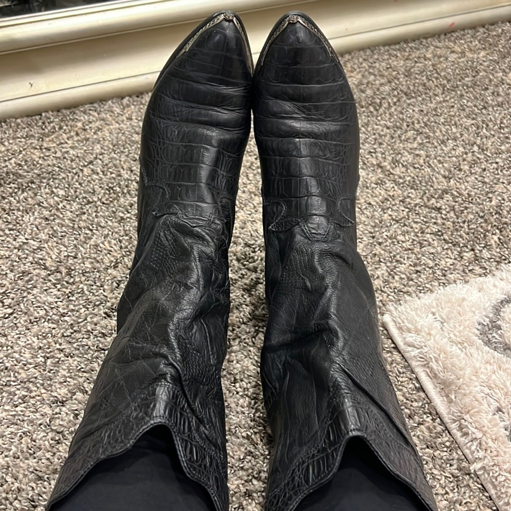Vintage Zodiac Cowboy Boots